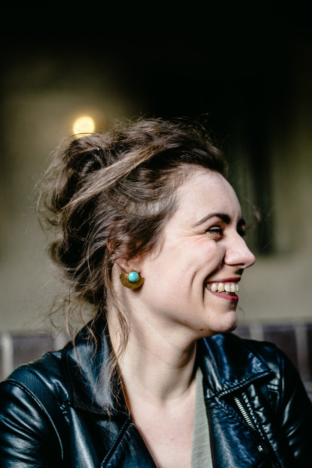 Relaxed engagement and couples photography in Barbican, London