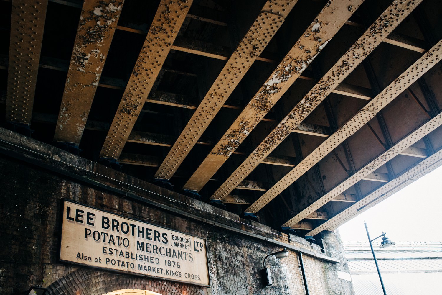 Relaxed engagement shoot at Borough Market, South Bank, London