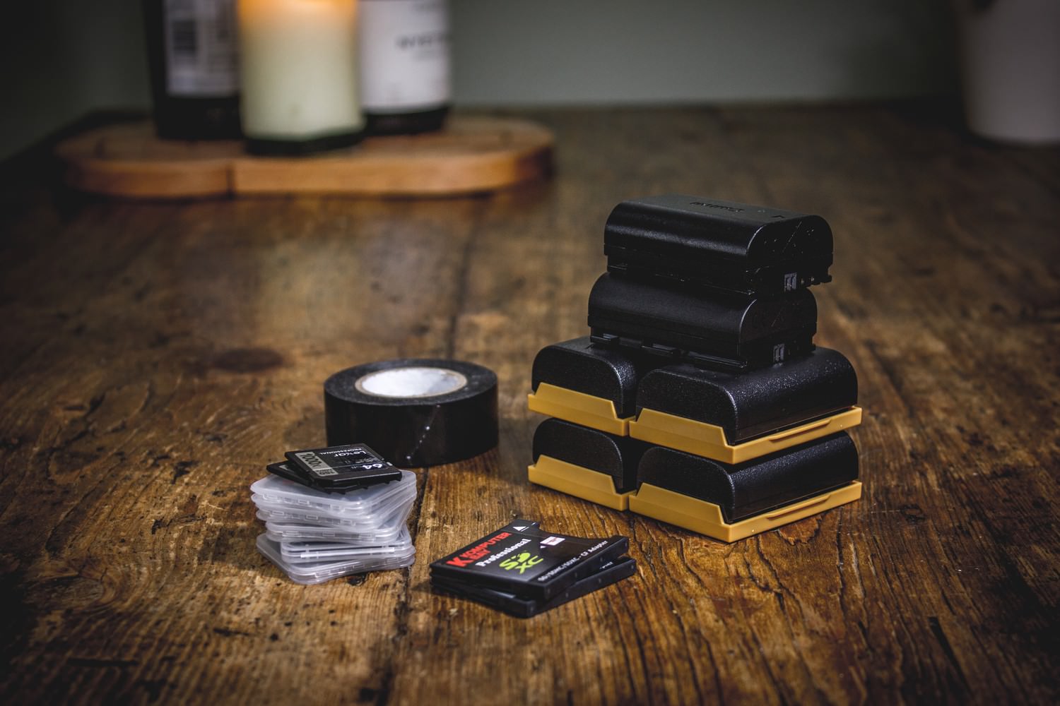 Wedding photography gear