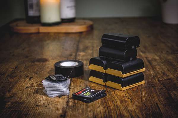 Wedding photography gear