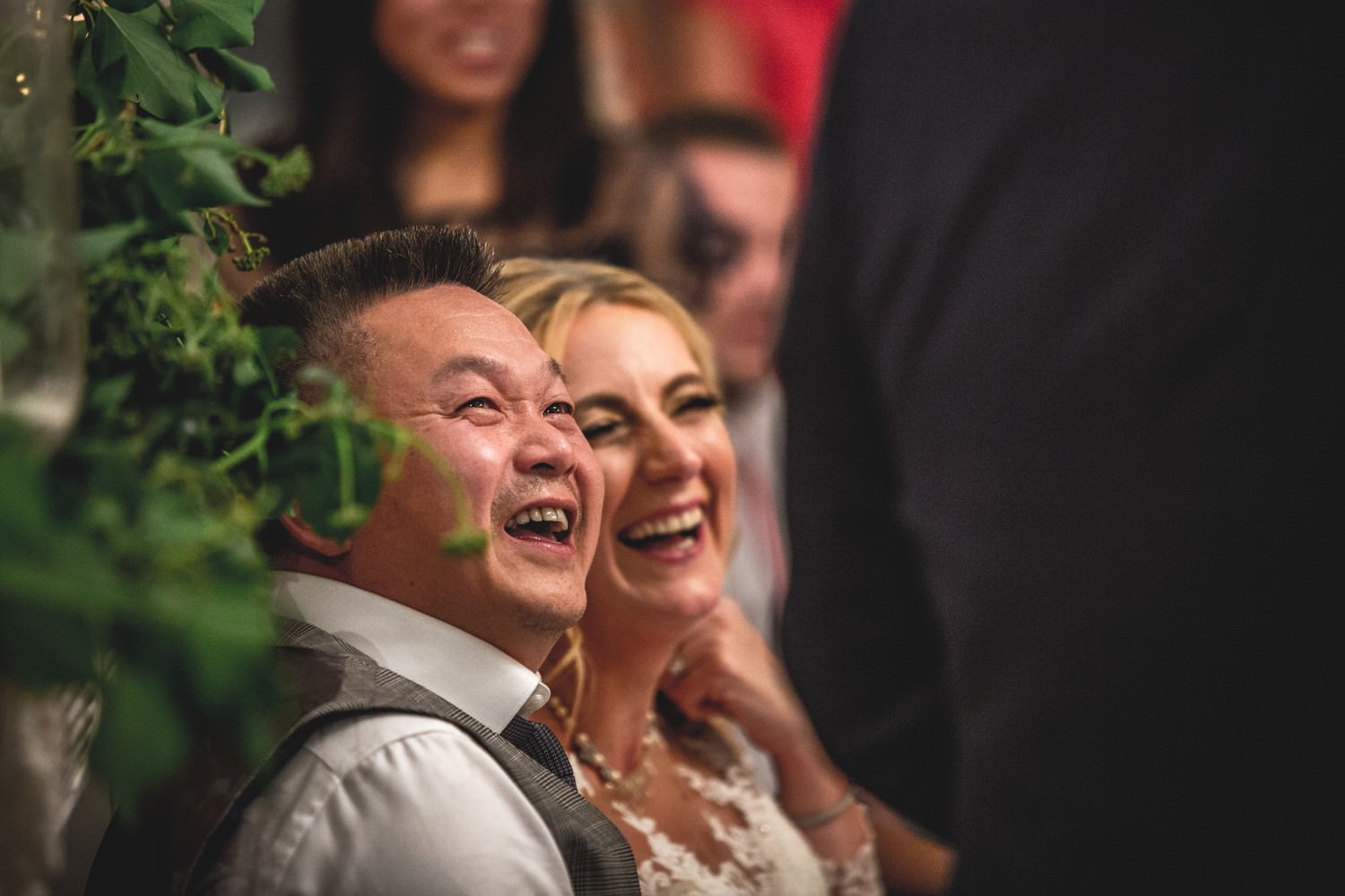 Relaxed wedding photography at Belair House, London