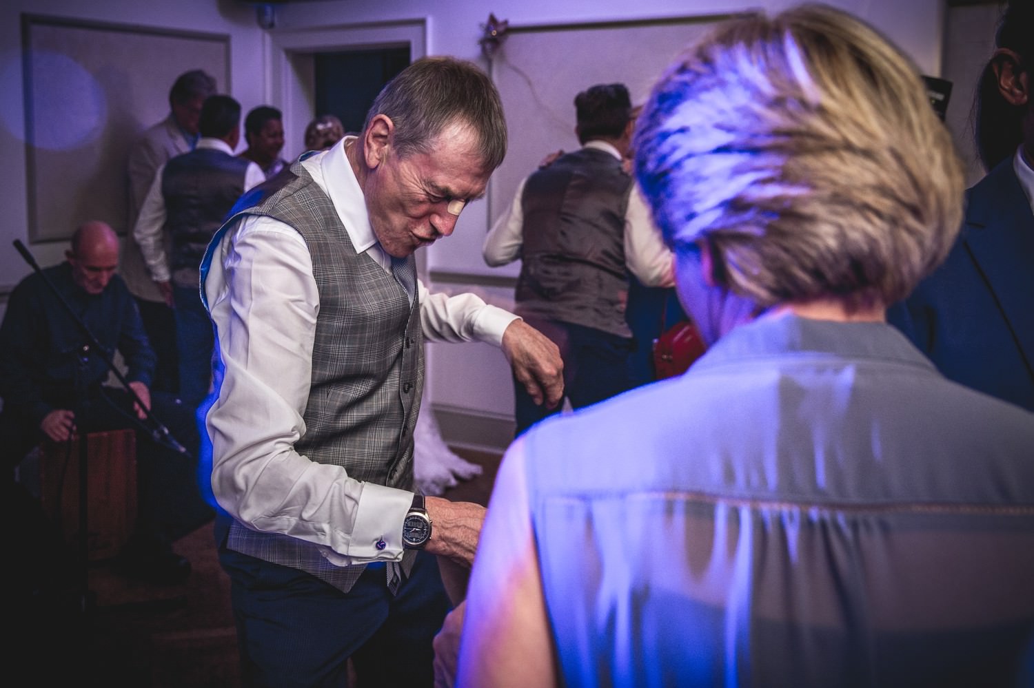 Relaxed wedding photography at Belair House, London