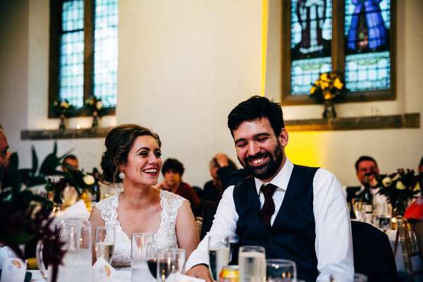 Relaxed urban wedding photography at The Old Church, Stoke Newington, London