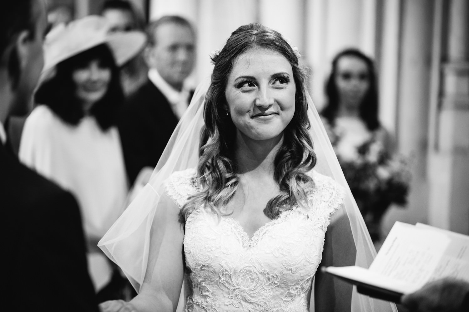 Relaxed wedding photography at a Deer Park Country House Hotel, Devon church wedding