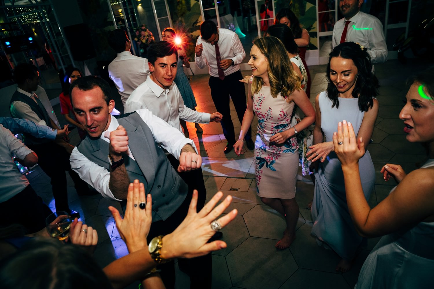 Relaxed wedding photography at a Deer Park Country House Hotel, Devon church wedding