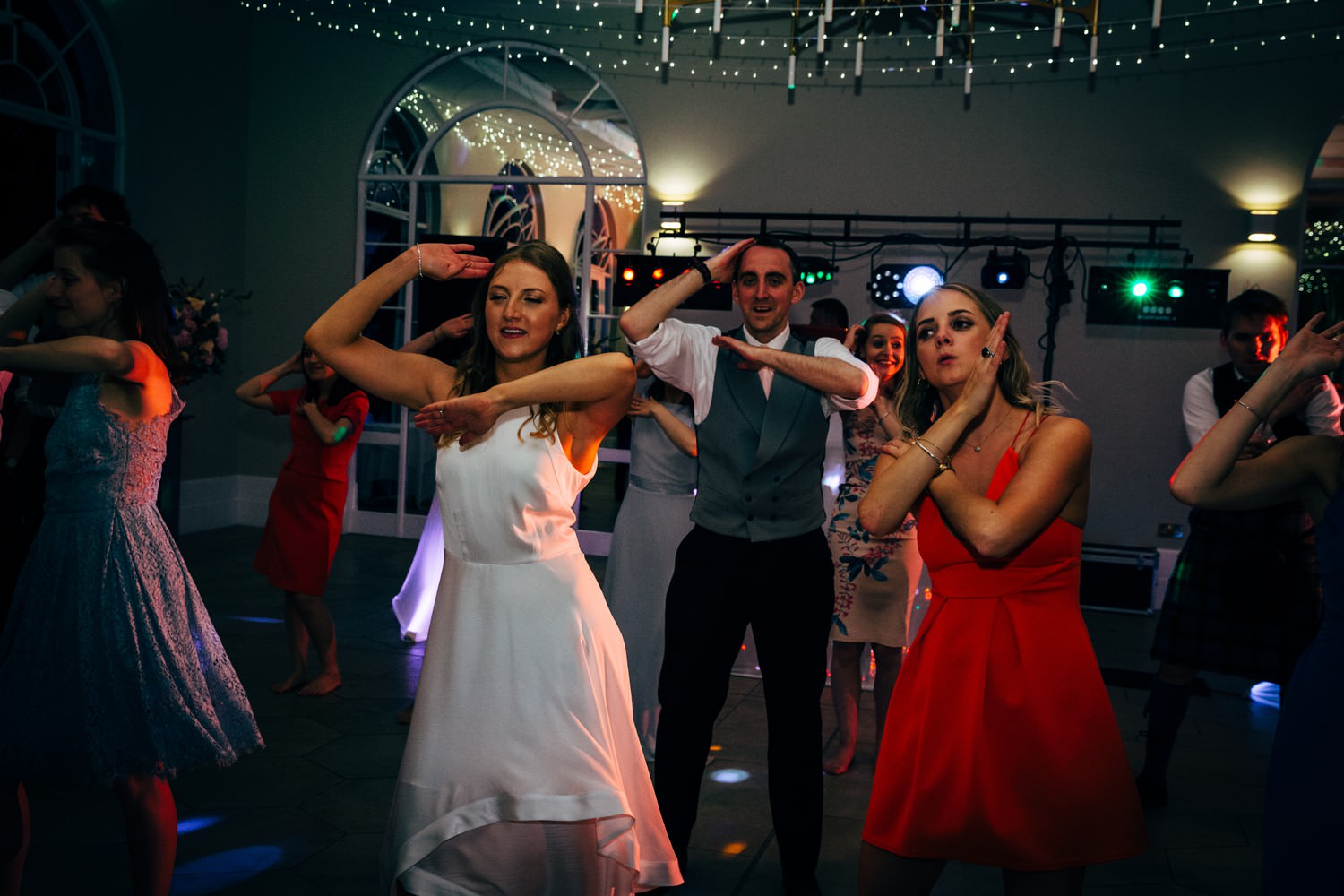 Relaxed wedding photography at a Deer Park Country House Hotel, Devon church wedding