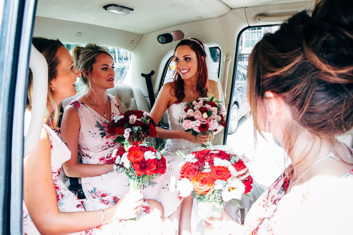 Relaxed urban wedding photography at Devonshire Terrace, London