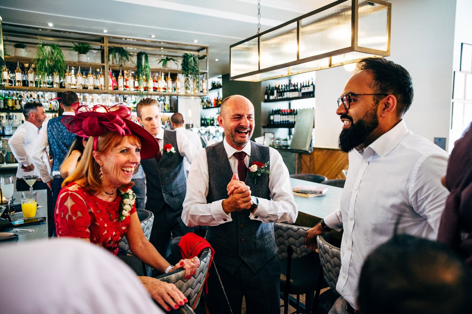 Relaxed urban wedding photography at Devonshire Terrace, London