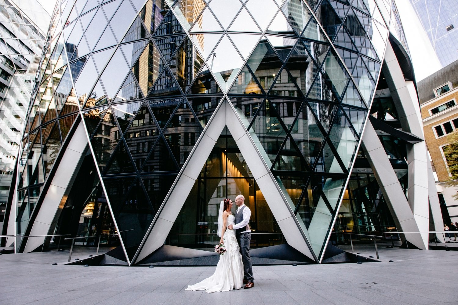 Relaxed Wedding Photography at Devonshire Terrace, London