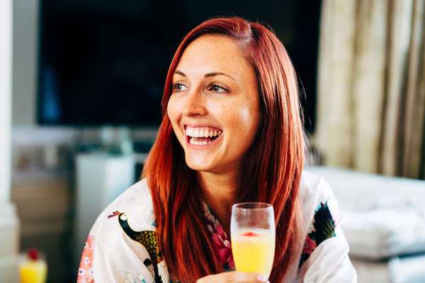Relaxed urban wedding photography at Devonshire Terrace, London