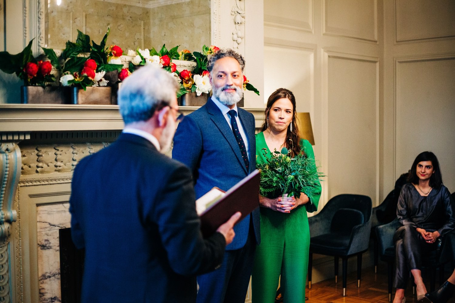 Relaxed Hackney wedding photography at Old Marylebone Town Hall and Jones & Sons, London