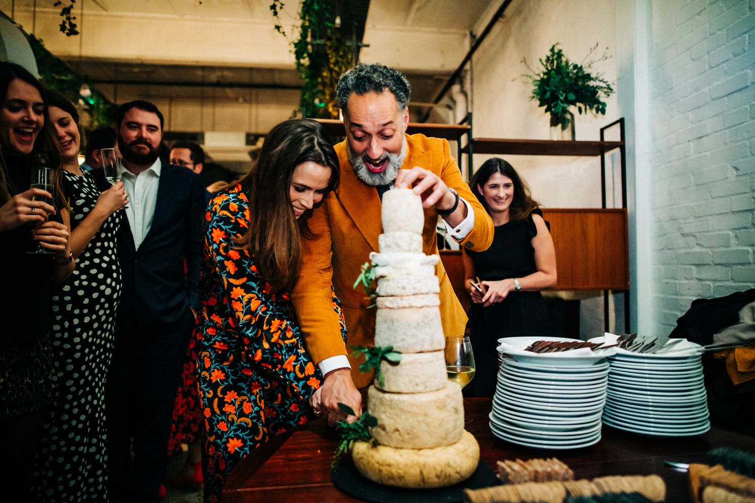 Relaxed Hackney wedding photography at Old Marylebone Town Hall and Jones & Sons, London