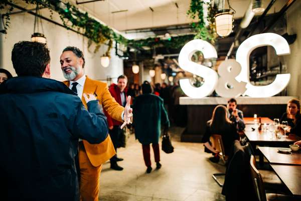 Relaxed Hackney wedding photography at Old Marylebone Town Hall and Jones & Sons, London