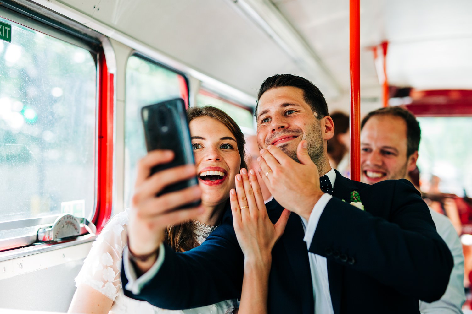 Relaxed pub wedding photography in Edinburgh