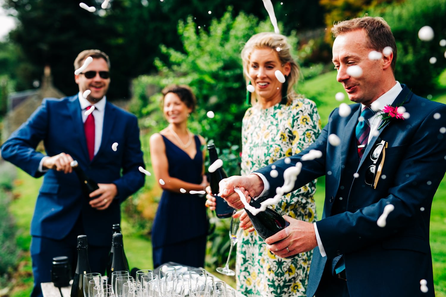 Relaxed Scottish Borders wedding photography near Edinburgh