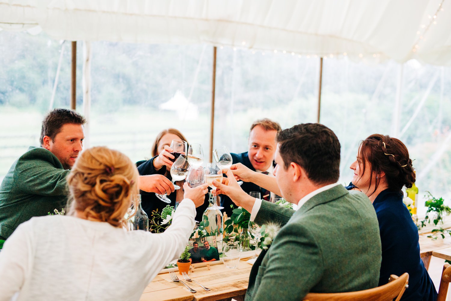 Relaxed Scottish Borders wedding photography near Edinburgh