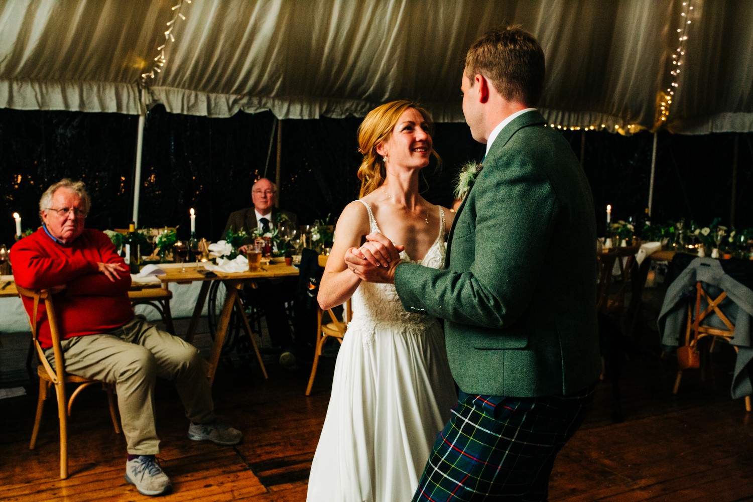 Relaxed Scottish Borders wedding photography near Edinburgh
