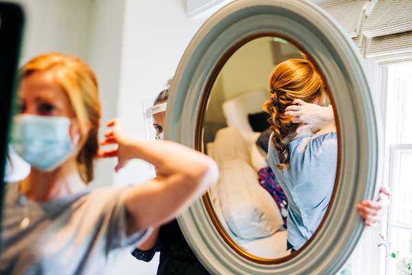 Relaxed Scottish Borders wedding photography near Edinburgh